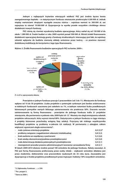 OÅRODKI INNOWACJI I PRZEDSIÄBIORCZOÅCI W POLSCE - GATE