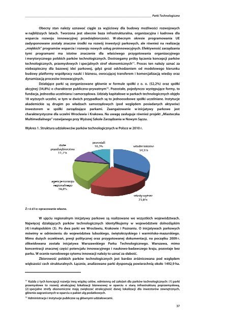 OÅRODKI INNOWACJI I PRZEDSIÄBIORCZOÅCI W POLSCE - GATE