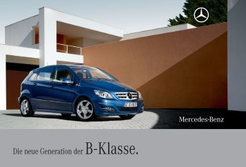 Die neue Generation der B - Klasse. - Mercedes-Benz Brunei