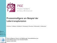 Prozessintelligenz am Beispiel der Lebertransplantation