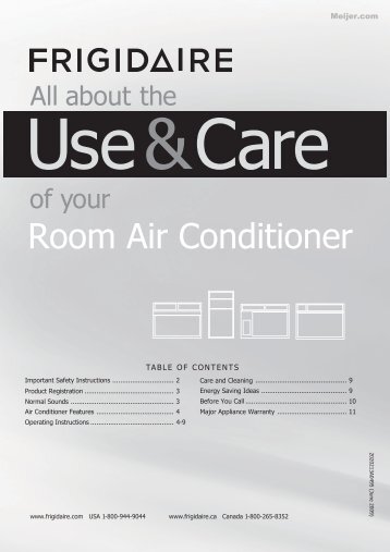 Room Air Conditioner - Meijer