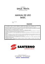 SINUS PENTA MANUAL DE USO BASIC - Santerno