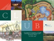 Please click here to see our Strategic Plan - Carmel Country Club