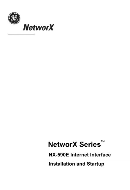 NetworX Series - Elvey Security Technology