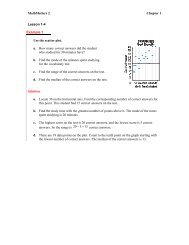 Lesson 4 Scatter Plots and Lines of Best Fit (330.0K)