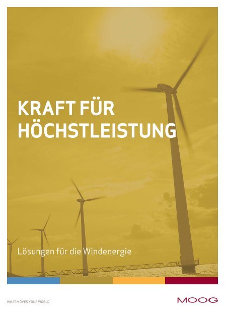 kraft für höchstleistung - Moog Inc