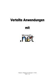 Verteilte Anwendungen mit Microsoft .NET