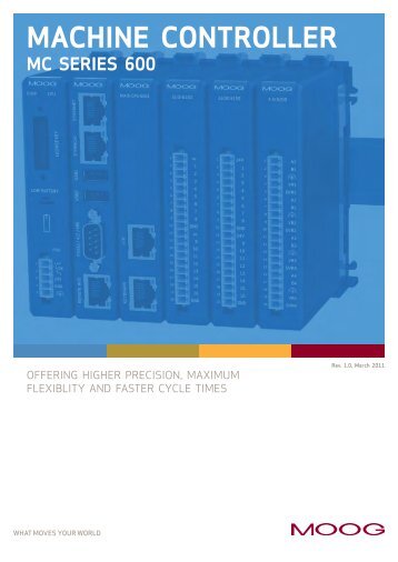 Machine Controller MC Series 600, English, 44 - Moog Inc