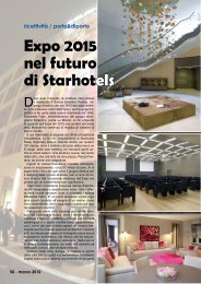 Expo 2015 nel futuro di Starhotels - Porto & diporto