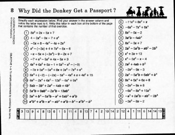 O O O O O O O O O O O O O O Why Did the Donkey Get a Passport ?