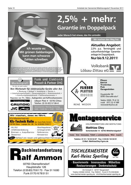 Amtsblatt - Mittelherwigsdorf