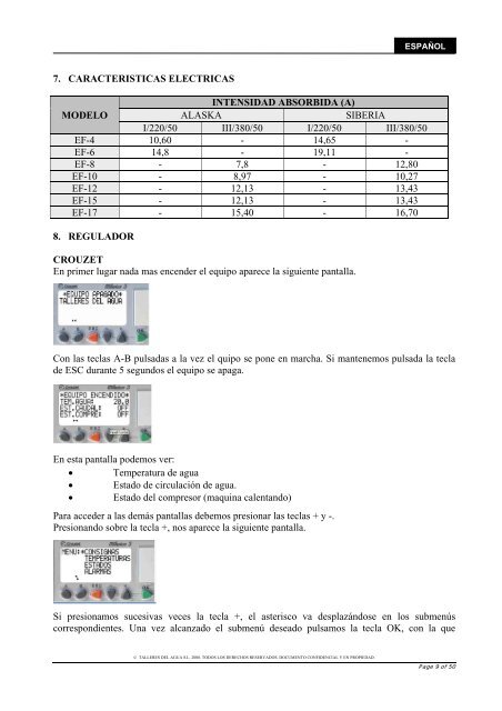 ENFRIADORA AIRE/AGUA EF COMPACTA - Ferromar