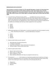 MARGINALISM ECO54 UDAYAN ROY These questions are based ...