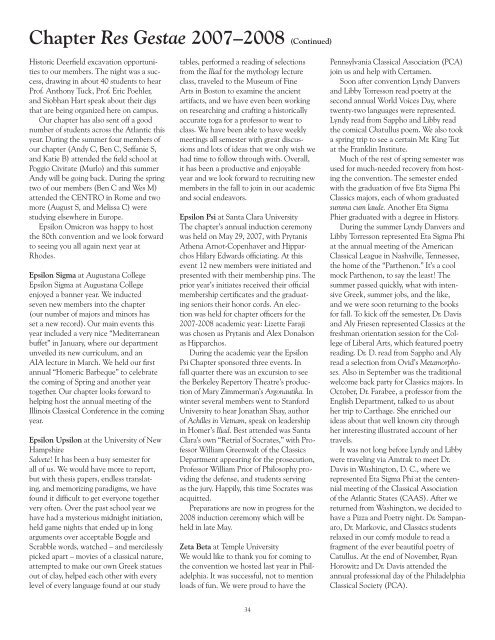 Vol. 82, No. 2, Summer 2008 - Monmouth College