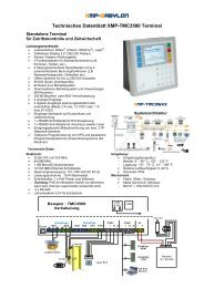 XMP-TMC3500 - AUTEC Gesellschaft fÃƒÂ¼r Automationstechnik mbH