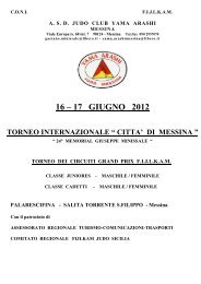 torneo â citta' di messina â - Fijlkam