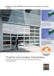 Catalogo puertas industriales - Puertas Ferrara