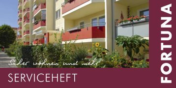 ServiceHeft - FORTUNA Wohnungsunternehmen eG