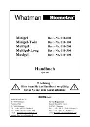 010-000 bis 400 Handbuch-Rev.02 - Biometra