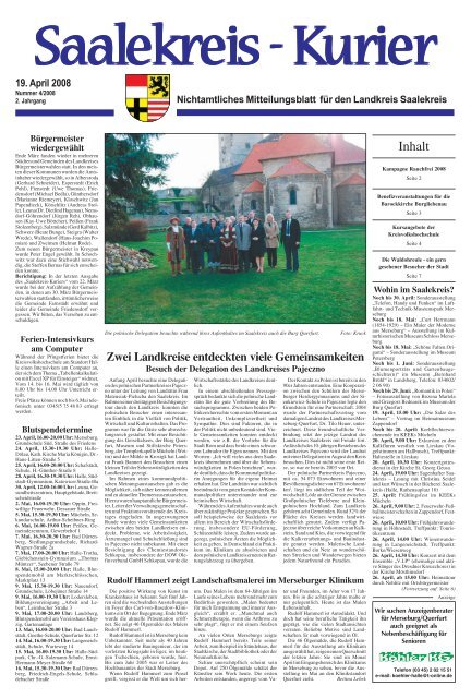 19. 04. 2008 - Saalekreis-Kurier