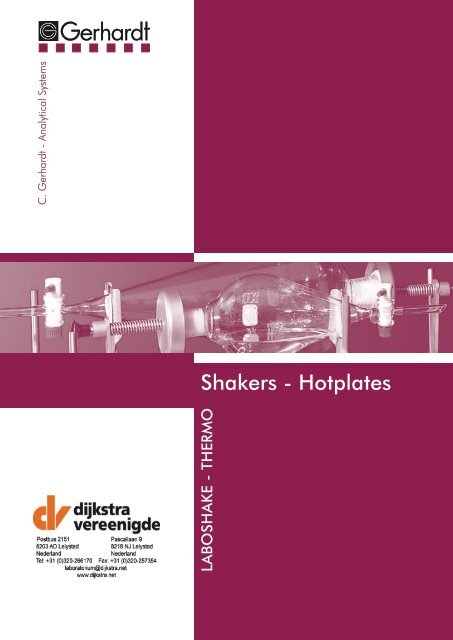 shakers - hotplates