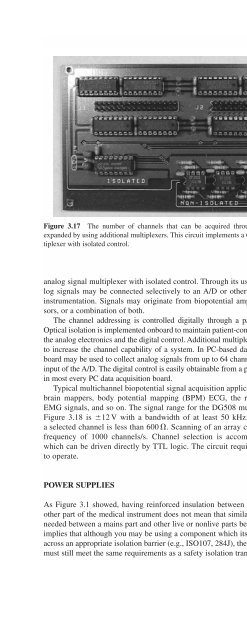 DESIGN AND DEVELOPMENT OF MEDICAL ELECTRONIC ...