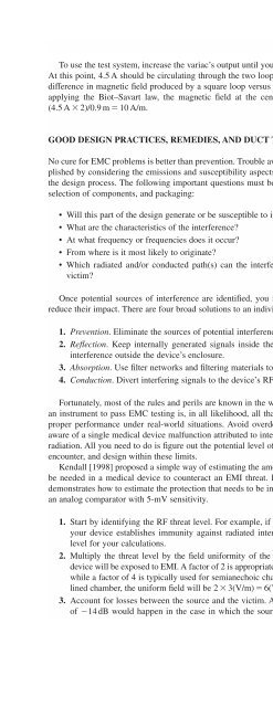 DESIGN AND DEVELOPMENT OF MEDICAL ELECTRONIC ...