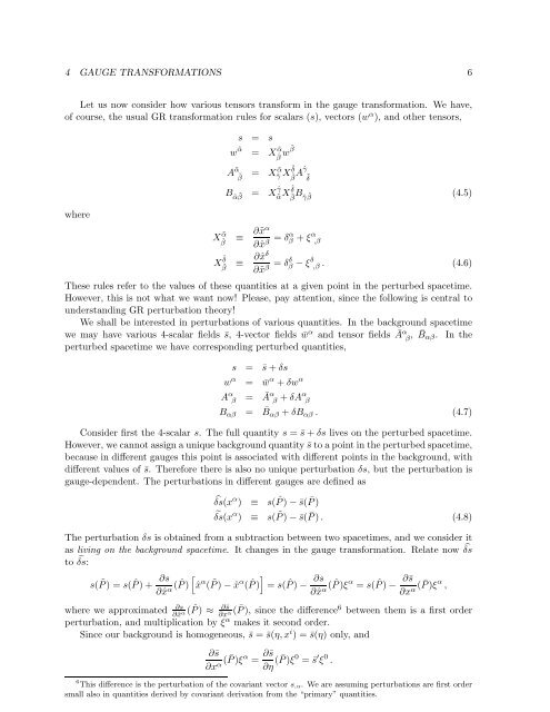 Cosmological Perturbation Theory, 26.4.2011 version