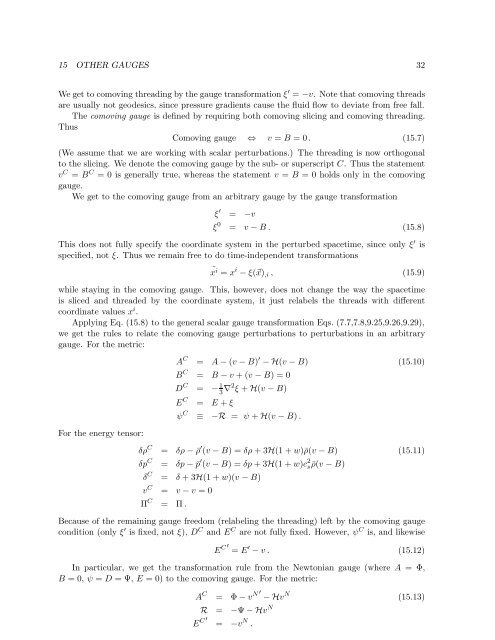 Cosmological Perturbation Theory, 26.4.2011 version