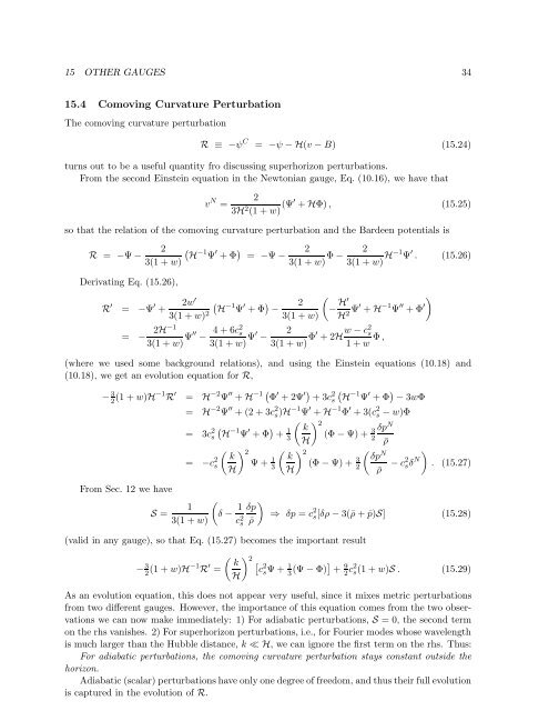 Cosmological Perturbation Theory, 26.4.2011 version