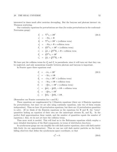 Cosmological Perturbation Theory, 26.4.2011 version