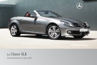 06 - SLK:Tarifs - Mercedes-Benz France