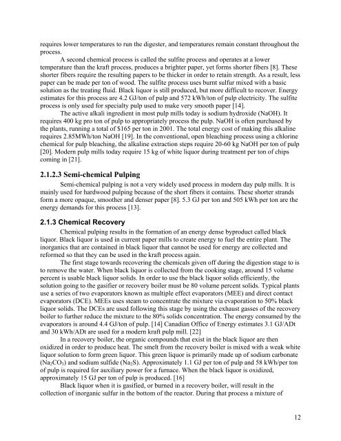 Novel Design of an Integrated Pulp Mill Biorefinery for the ...