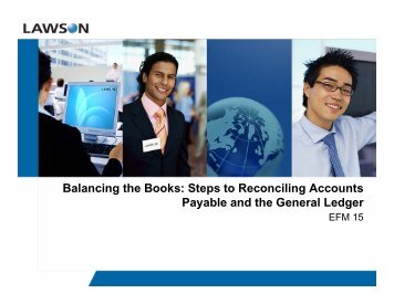 Balancing the Books: Steps to Reconciling ... - Digital Concourse