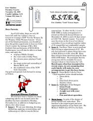 E.S.T.E.R. - The Torah School Of Greater Washington