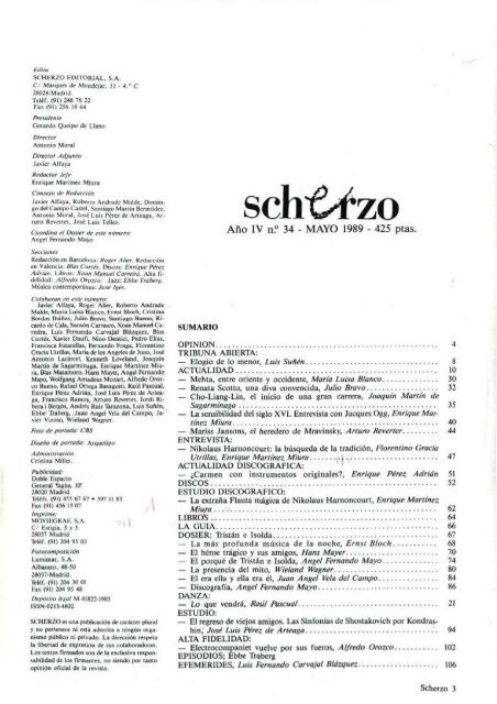 34 May - Scherzo
