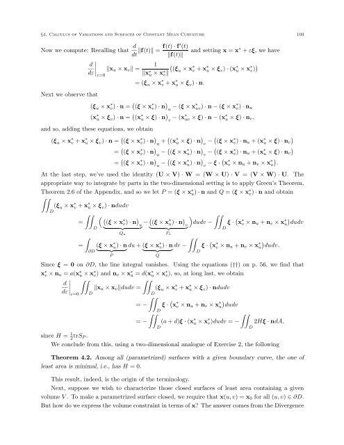 DIFFERENTIAL GEOMETRY: A First Course in Curves and Surfaces