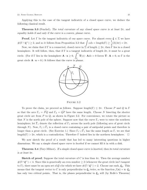 DIFFERENTIAL GEOMETRY: A First Course in Curves and Surfaces