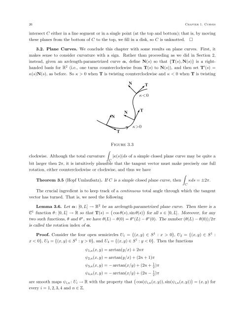 DIFFERENTIAL GEOMETRY: A First Course in Curves and Surfaces