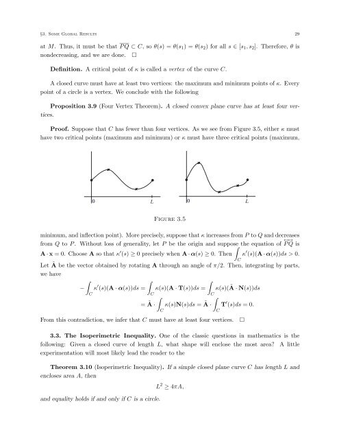 DIFFERENTIAL GEOMETRY: A First Course in Curves and Surfaces