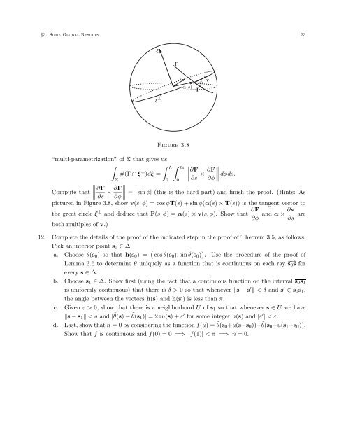 DIFFERENTIAL GEOMETRY: A First Course in Curves and Surfaces