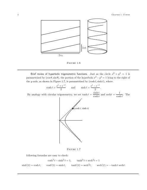 DIFFERENTIAL GEOMETRY: A First Course in Curves and Surfaces