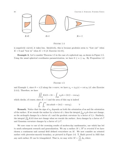 DIFFERENTIAL GEOMETRY: A First Course in Curves and Surfaces