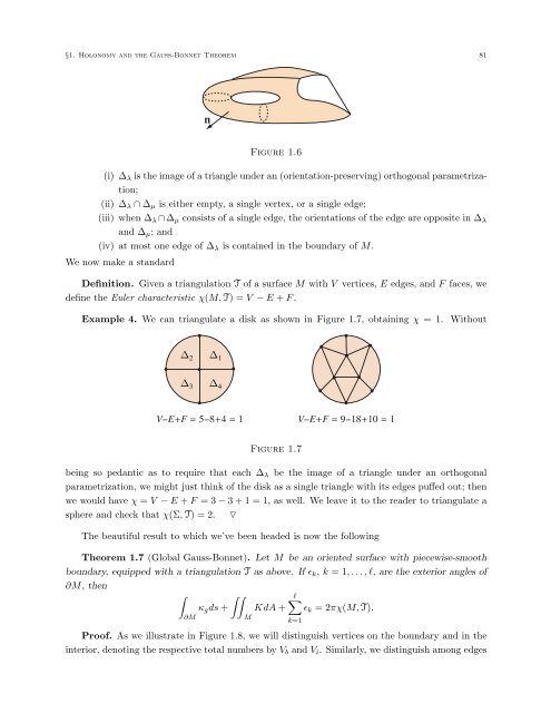 DIFFERENTIAL GEOMETRY: A First Course in Curves and Surfaces