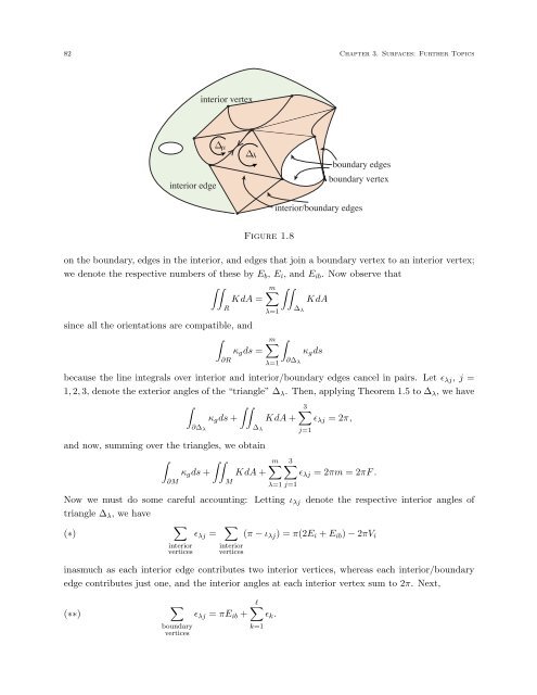 DIFFERENTIAL GEOMETRY: A First Course in Curves and Surfaces