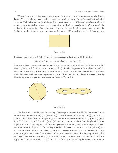 DIFFERENTIAL GEOMETRY: A First Course in Curves and Surfaces