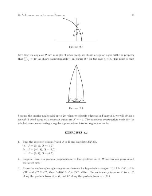 DIFFERENTIAL GEOMETRY: A First Course in Curves and Surfaces