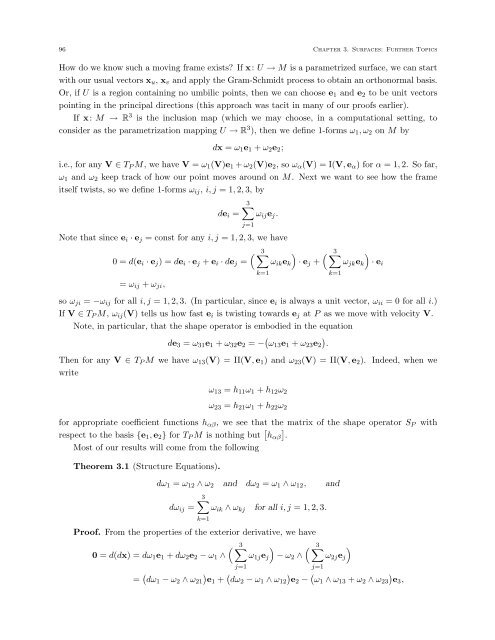 DIFFERENTIAL GEOMETRY: A First Course in Curves and Surfaces