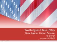 WSP SAL Presentation (PDF) - Washington State Emergency ...