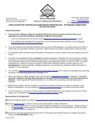 application for controlled substances registration - Division of ...